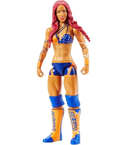Amazon.com: WWE MATTEL Basic Figure, Sasha Banks : Toys & Games